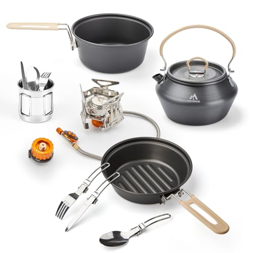 15pcs Camping Cookware Kit
