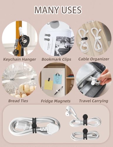 8 Pack Magnetic Twist Ties (8 Count)