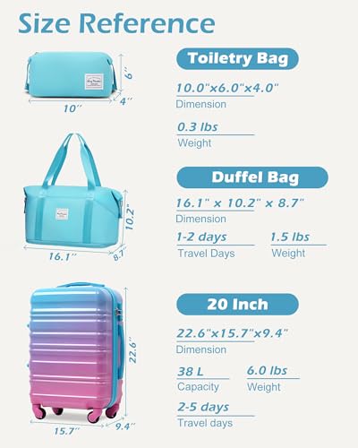 Luggage Sets 3 Piece