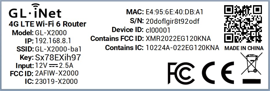 GL X2000 Spitz Plus 4G LTE CAT 12 Wi