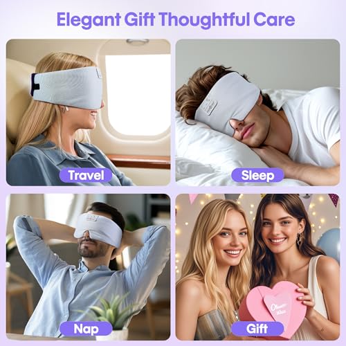Ice Silk Sleep Headphones with Bluetooth Mask