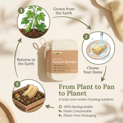 Natural Cleaning Sponges