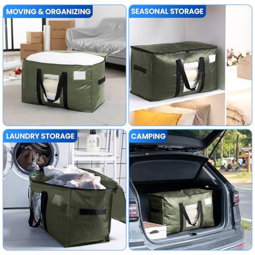 2 Pack Green Extra Large Moving Bags (2 Count)