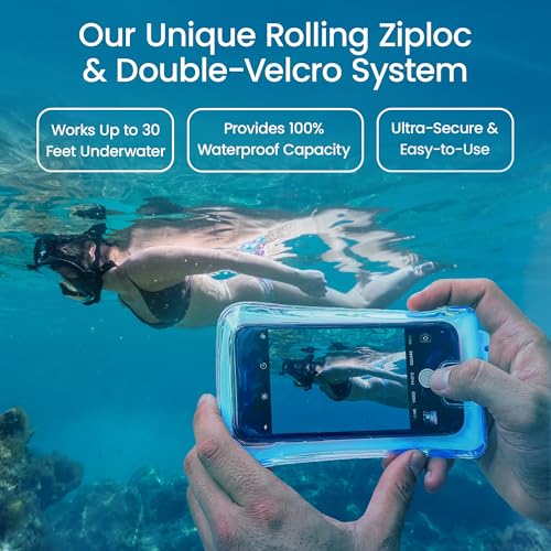 Floating Waterproof Phone Pouch Case Universal for iPhone Android