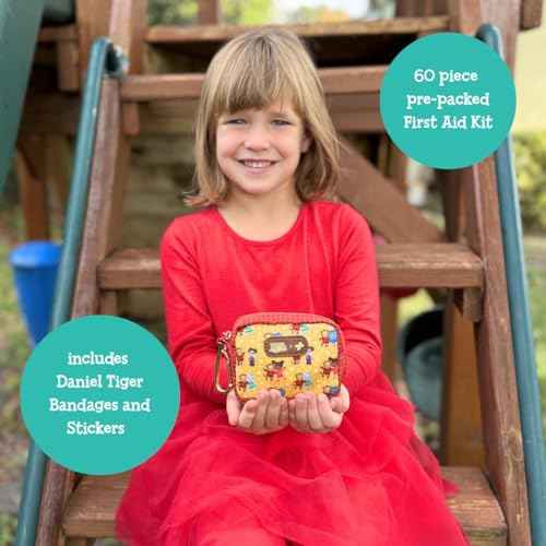 KeepGoing Daniel Tigerβs Small Travel First Aid Kit Kids (60 Count)