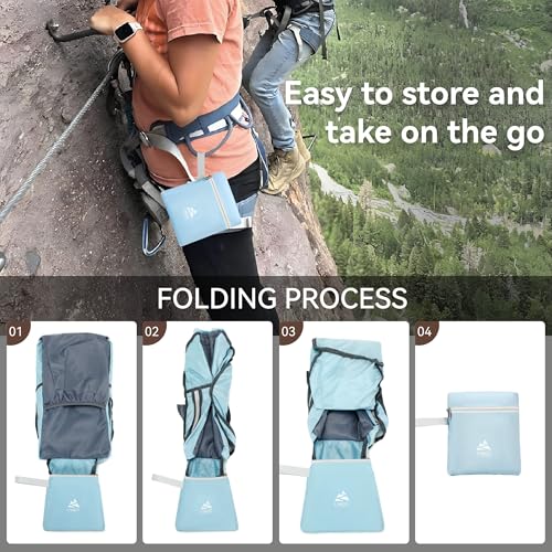 15L Small Hiking Backpack for Women Men Lightweight Packable Backpack Foldable Casual Daypack for Camping Travel Outdoor