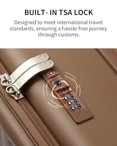Expandable Top Opening 28 Inch Checked Luggage with Spinner Wheels