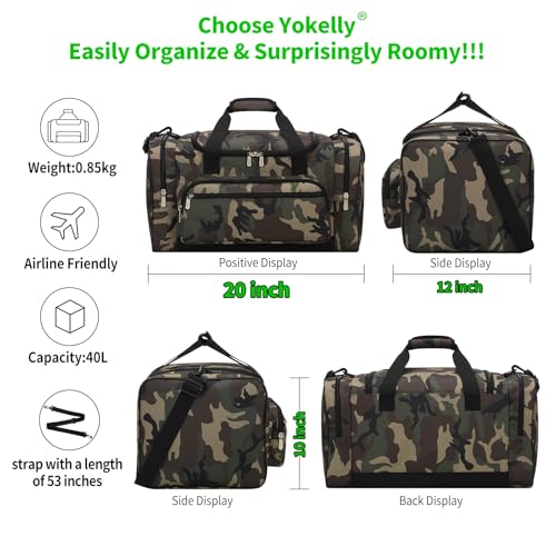 20 inch Sports Duffel Bag