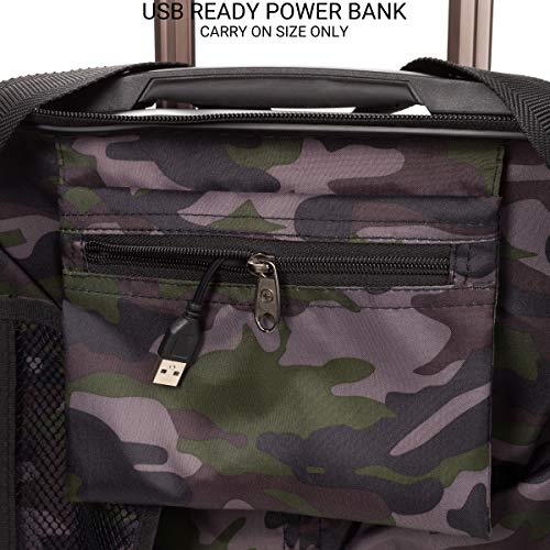 7272 Energie Expandable Hardside Luggage with Spinner Wheels and TSA Lock
