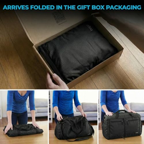 Travel Duffle Bag for Women & Men. Medium Duffel Bag for Traveling