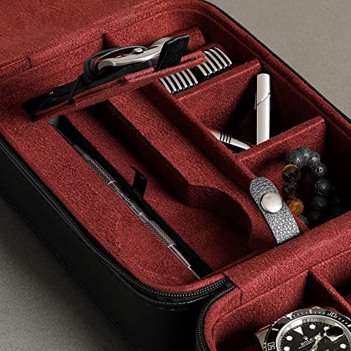 5 Watch Travel Case Storage Organizer for 5 Watches
