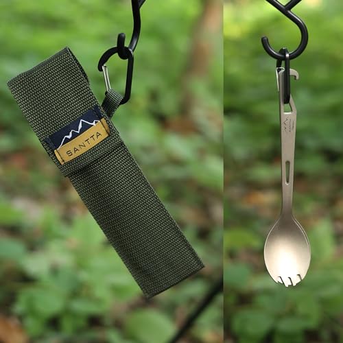 Titanium Camping Spoon Set of 2 Piece (2 Count)