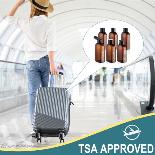 Travel Bottles for Toiletries (6 Count)