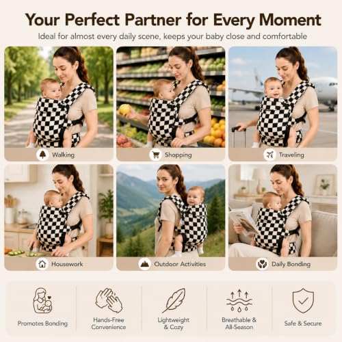 Baby Carrier Newborn to Toddler