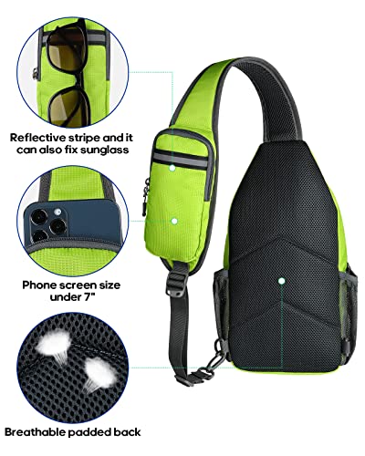 Crossbody Sling Backpack Sling Bag Travel Hiking Chest Bag Daypack