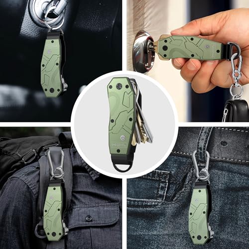 Air Keychain Key Organizer Works with Apple Find My