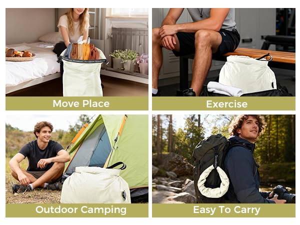 Compression Travel Laundry Bag for Dirty Clothes