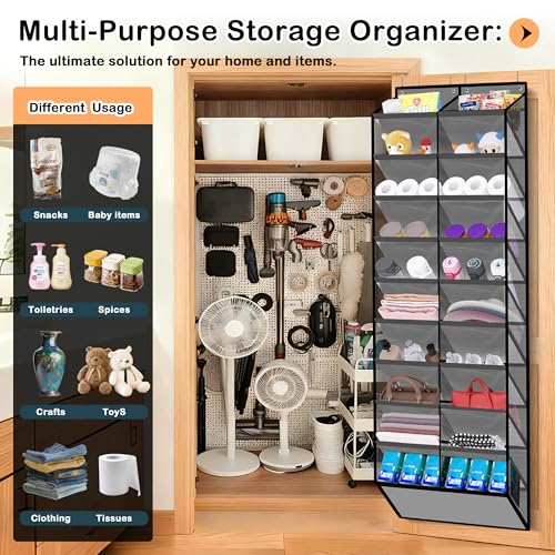 10 Tier Over the Door Shoe Organizer (20 Count)
