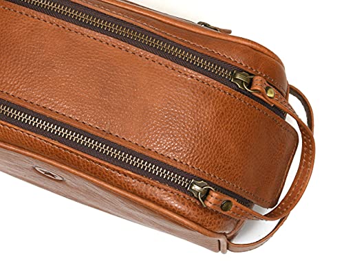 Leather Toiletry Bag for Men