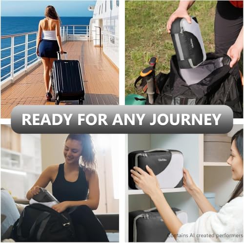8 Set Packing Cubes for Travel (8 Count)
