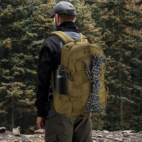 25L Hiking Backpack Small Tactical Backpack Daypack Camping Trekking Hunting Molle Pack for Men Women