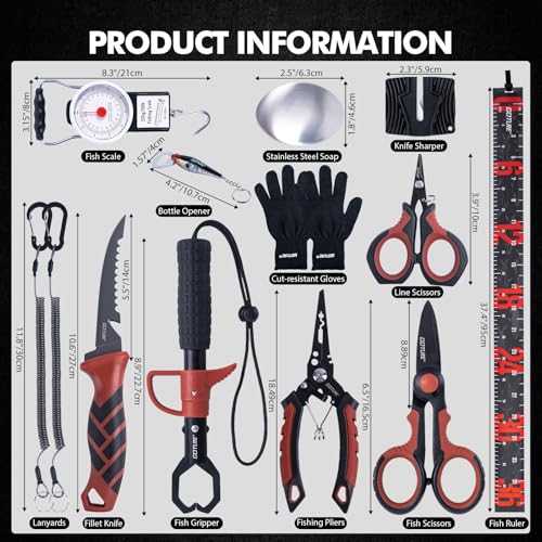 13PCS Fishing Tool Kit