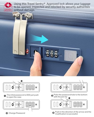 24 Inch Expandable Checked Luggage