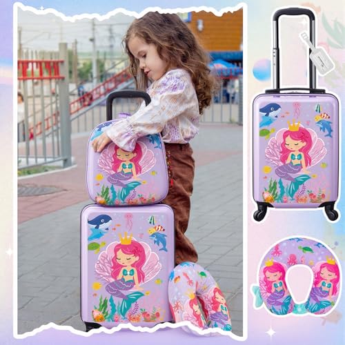 4 Pcs Kids Luggage Set (4 Count)