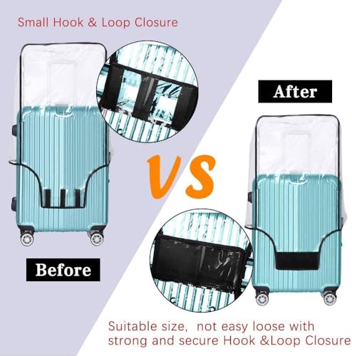 22 Inch Waterproof Clear Suitcase Cover