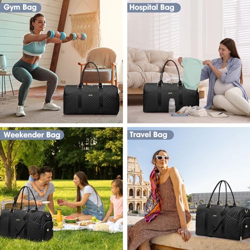 Women Weekender Travel Duffle Bag