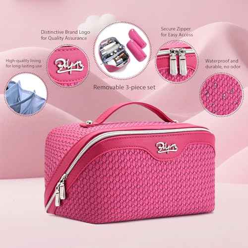 Travel Makeup Bags for Women (3 Count)