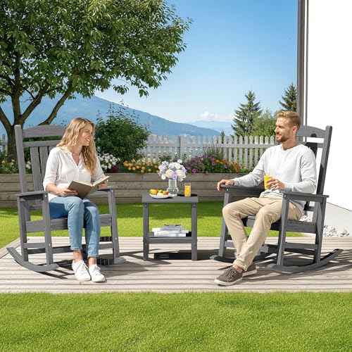 Outdoor Rocking Chair Set of 4 (4 Count)