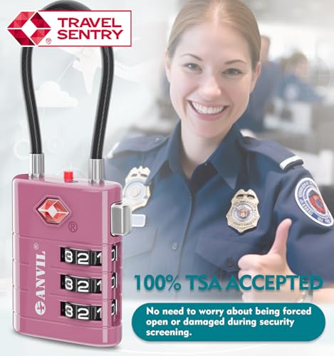 TSA Approved Luggage Locks (2 Count)