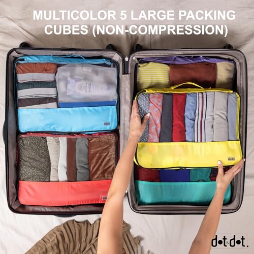 Large Packing Cubes for Travel (5 Count)
