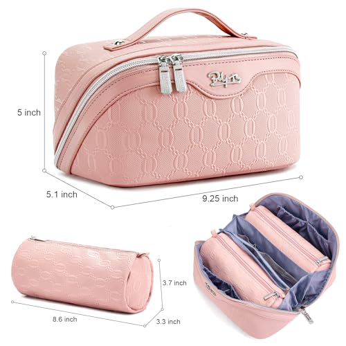 Travel Makeup Bag Cosmetic Bags for Women (3 Count)