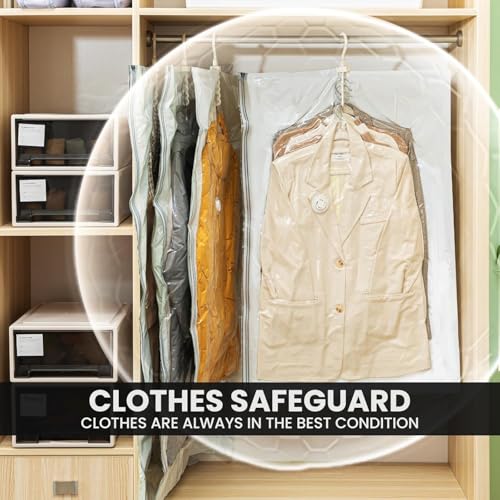 Hanging Vacuum Storage Bags (4 Count)