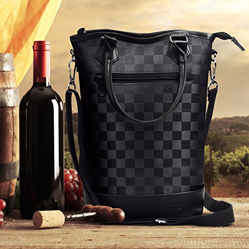 2 Bottle Wine Cooler Bag Tote