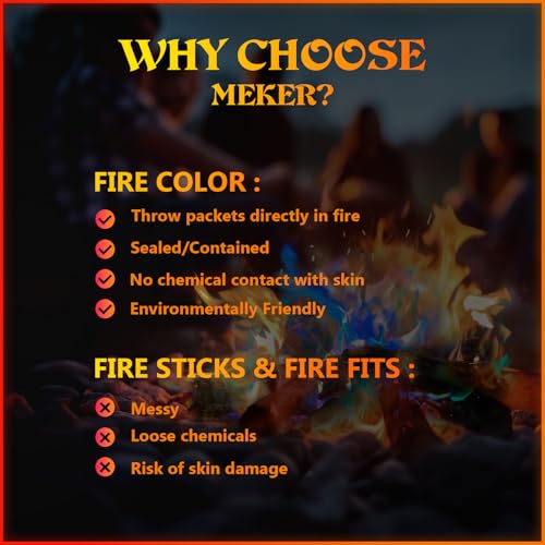 Fire Color Changing Packets (24 Count)