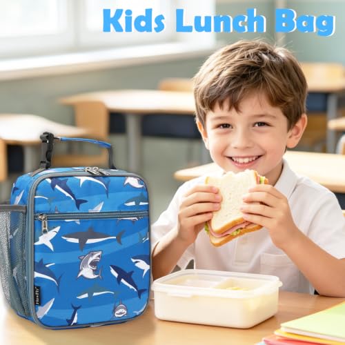 Kids Lunch box Insulated Soft Bag Mini Cooler Back to School Thermal Meal Tote Kit for Girls