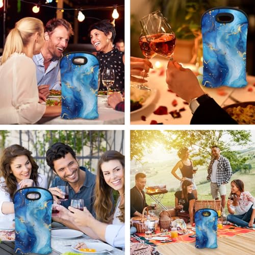 Wine Carrier Tote Personalized Bag for 2 Bottles
