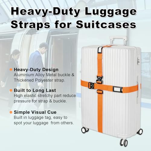 Luggage Straps for Suitcases TSA Approved Suitcase Belt