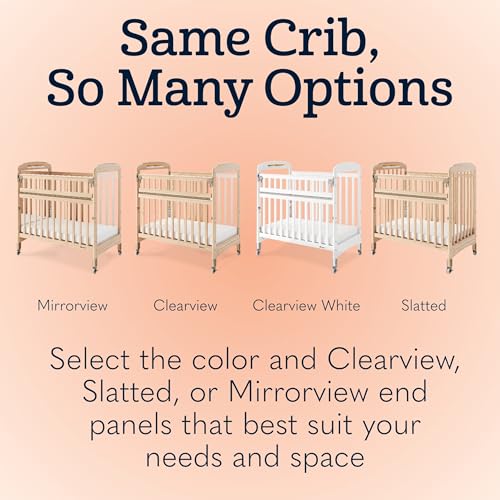 Serenity SafeReach Slatted Crib with Adjustable Mattress Board