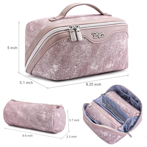 Travel Makeup Bag Cosmetic Bags for Women (3 Count)