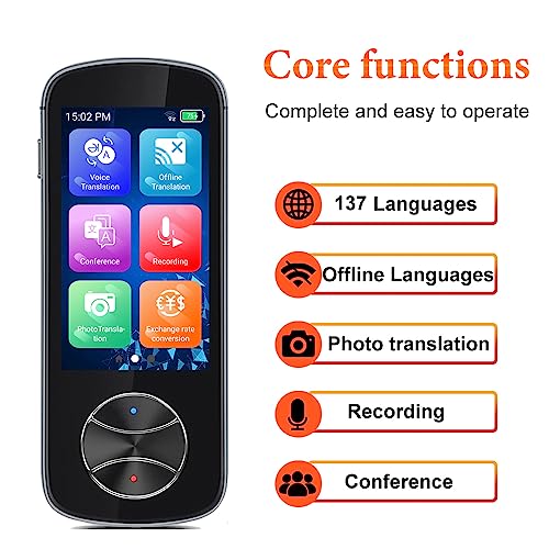 Language Translator Device No WiFi Needed