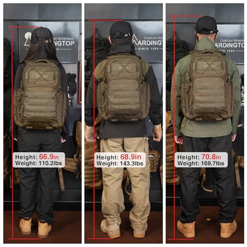 40L Tactical Backpack for Men