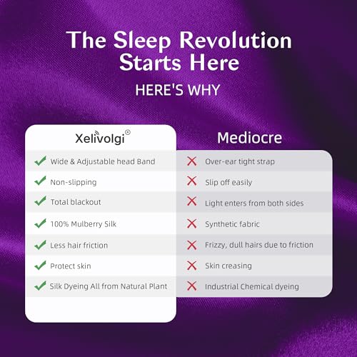 Silk Sleep Mask for Women and Men