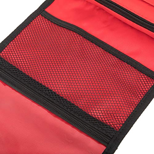 First Aid Bag Tote Empty Small First Aid Kit Bag Outdoor Travel Rescue Pouch First Responder Medicine Bag Pocket Container for Car Home Office Sport Outdoors