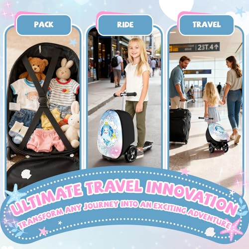Scooter Suitcase for Kids
