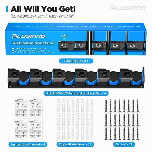 V6 Vertical Fishing Rod Holder