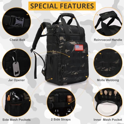 Tactical Backpack Cooler (35 Count)